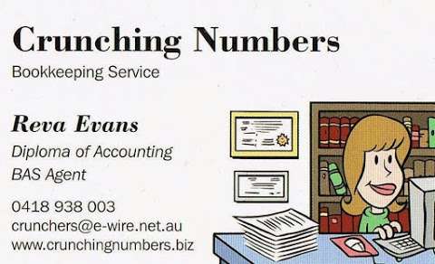 Photo: CRUNCHING NUMBERS BOOKKEEPING Photo: CRUNCHING NUMBERS BOOKKEEPING